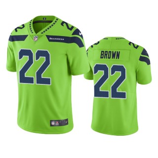 Color Rush Limited Seattle Seahawks Tre Brown Green Jersey