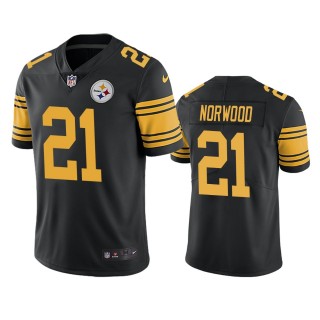 Color Rush Limited Pittsburgh Steelers Tre Norwood Black Jersey