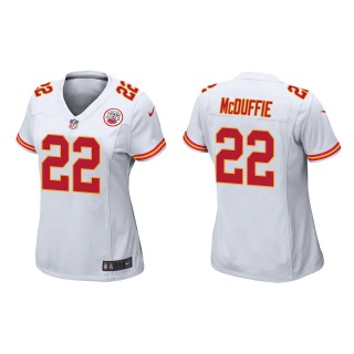 Women's Chiefs Trent McDuffie White Game Jersey