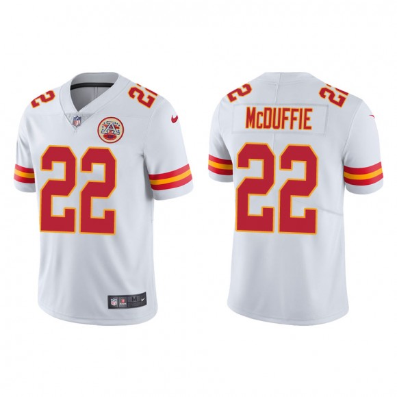 Chiefs Trent McDuffie White Vapor Limited Jersey