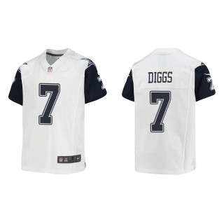 Trevon Diggs Youth Dallas Cowboys White Alternate Game Jersey