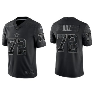 Trysten Hill Dallas Cowboys Black Reflective Limited Jersey