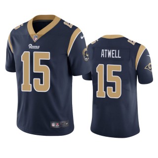 Los Angeles Rams Tutu Atwell Navy Vapor Limited Jersey