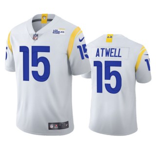 Los Angeles Rams Tutu Atwell White 2021 Vapor Limited Jersey - Men's