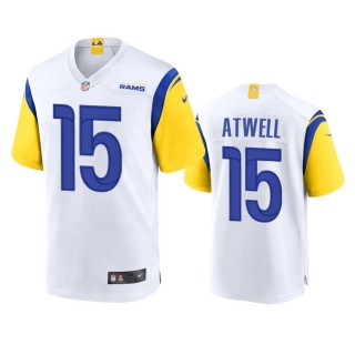 Los Angeles Rams Tutu Atwell White Alternate Game Jersey