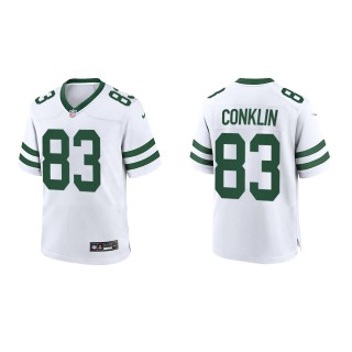 Tyler Conklin Youth Jets White Legacy Game Jersey