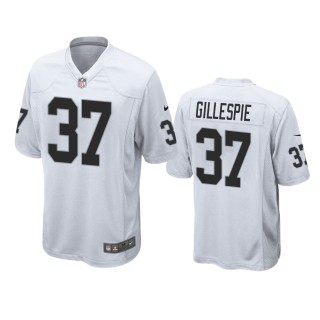 Las Vegas Raiders Tyree Gillespie White Game Jersey