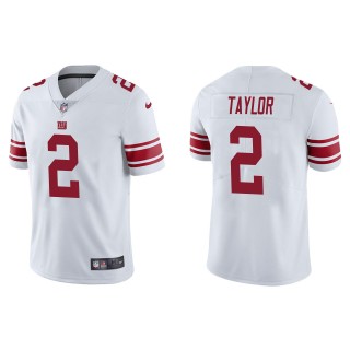Men's New York Giants Tyrod Taylor White Vapor Limited Jersey