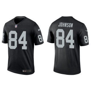 Men's Las Vegas Raiders Tyron Johnson Black Legend Jersey