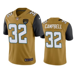 Color Rush Limited Jacksonville Jaguars Tyson Campbell Gold Jersey