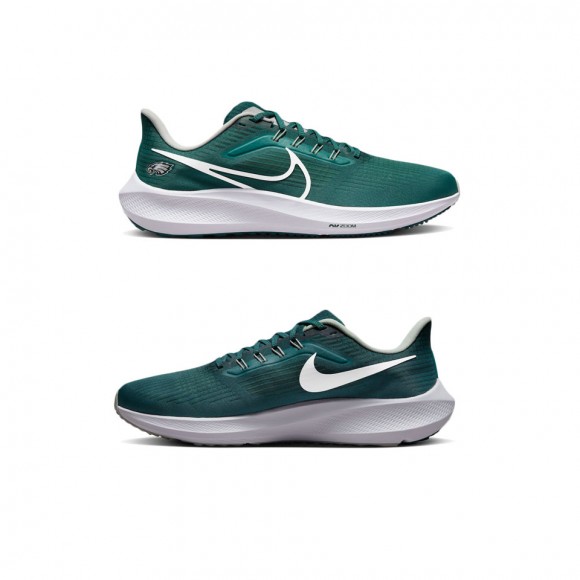 Unisex Philadelphia Eagles Midnight Green Zoom Pegasus 39 Running Shoe