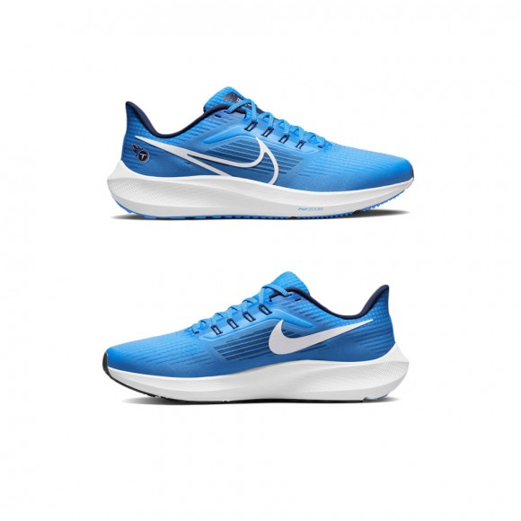 Unisex Tennessee Titans Light Blue Zoom Pegasus 39 Running Shoe