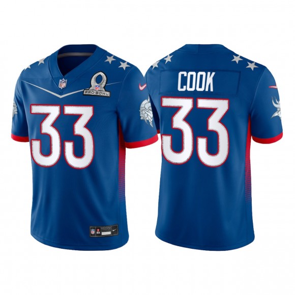 Dalvin Cook Vikings 2022 NFC Pro Bowl Game Jersey Royal