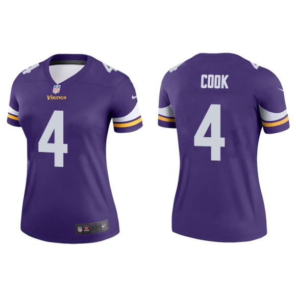 Women's Vikings Dalvin Cook Purple Legend Jersey