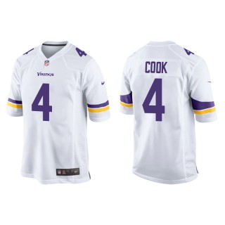 Men's Vikings Dalvin Cook White Game Jersey