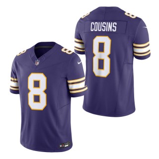 Minnesota Vikings Kirk Cousins Purple Classic Vapor F.U.S.E. Limited Jersey