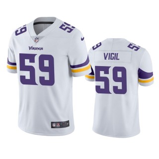 Nick Vigil Minnesota Vikings White Vapor Limited Jersey