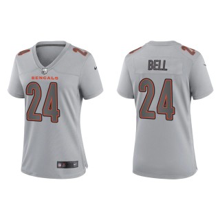 Vonn Bell Women's Cincinnati Bengals Gray Atmosphere Fashion Game Jersey