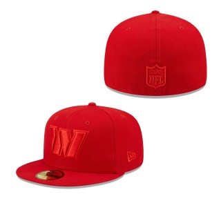 Men's Washington Commanders Scarlet Color Pack 59FIFTY Fitted Hat