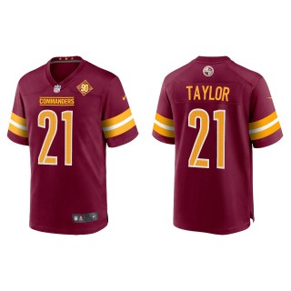 Sean Taylor Washington Commanders Burgundy 90th Anniversary Game Jersey