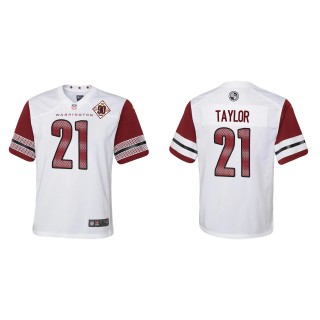 Sean Taylor Youth Washington Commanders White 90th Anniversary Game Jersey