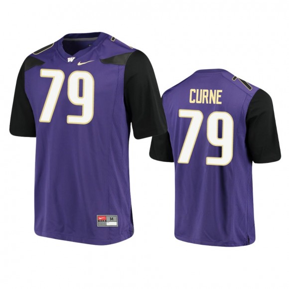 Washington Huskies Victor Curne Purple Alumni Jersey