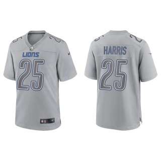 Will Harris Men's Detroit Lions Gray Atmosphere Fashion Game Jersey