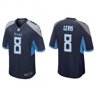 Will Levis Navy 2023 NFL Draft Game Jersey