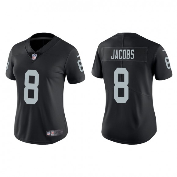 Women's Las Vegas Raiders Josh Jacobs Black Vapor Limited Jersey