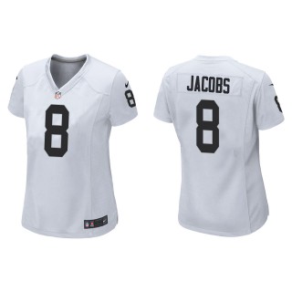 Women's Las Vegas Raiders Josh Jacobs White Game Jersey