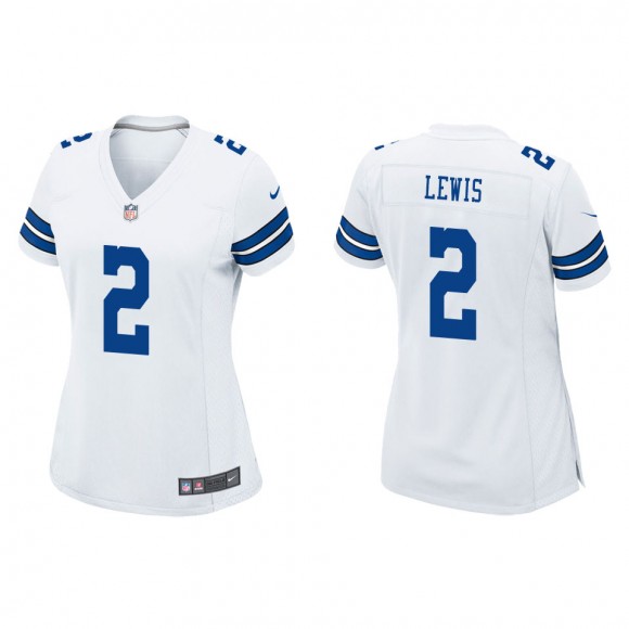 Women's Dallas Cowboys Jourdan Lewis White Game Jersey