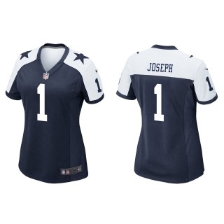 Women's Dallas Cowboys Kelvin Joseph Navy Alternate Game Jersey