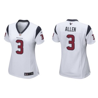 Women's Houston Texans Kyle Allen White Game Jersey