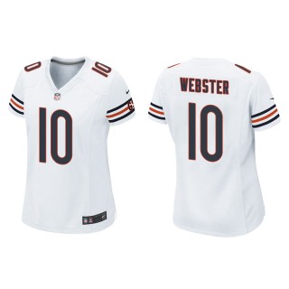 Women's Chicago Bears Nsimba Webster White Game Jersey