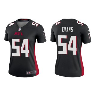 Women's Atlanta Falcons Rashaan Evans Black Legend Jersey