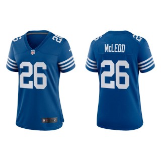Women's Indianapolis Colts Rodney McLeod Royal Alternate Game Jersey