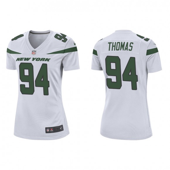 Women's New York Jets Solomon Thomas White Game Jersey