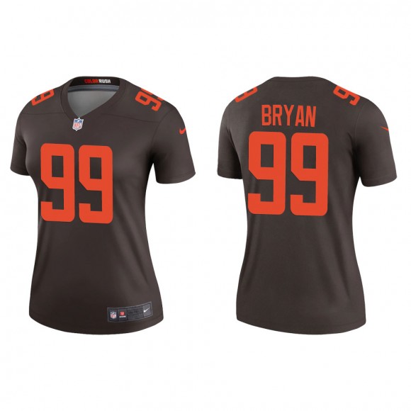 Women's Cleveland Browns Taven Bryan Brown Alternate Legend Jersey