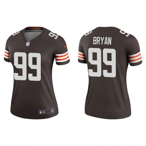 Women's Cleveland Browns Taven Bryan Brown Legend Jersey