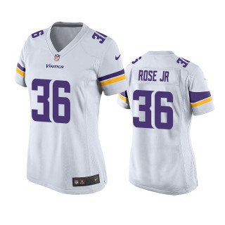 Women's Minnesota Vikings A.J. Rose Jr. White Game Jersey
