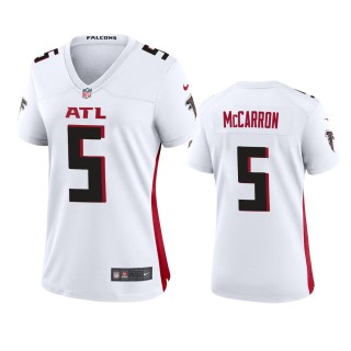 Women's Atlanta Falcons AJ McCarron White Game Jersey