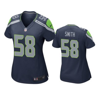 Women's Seattle Seahawks Aldon Smith Navy Game Jersey