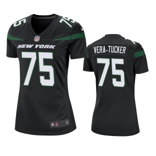 Women's New York Jets Alijah Vera-Tucker Black Game Jersey