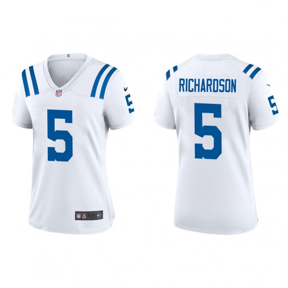 Women's Anthony Richardson White 2023 NFL Draft Game Jersey