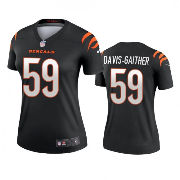 Cincinnati Bengals Akeem Davis-Gaither Black 2021 Legend Jersey - Women's