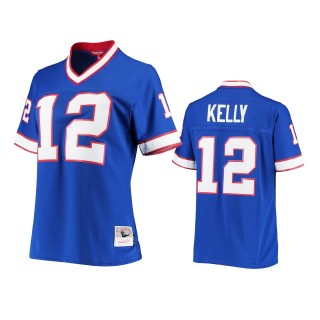 Women's Buffalo Bills Jim Kelly Royal Legacy Replica Jersey