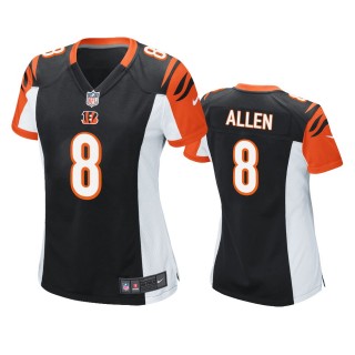 Women's Cincinnati Bengals Brandon Allen Black Game Jersey