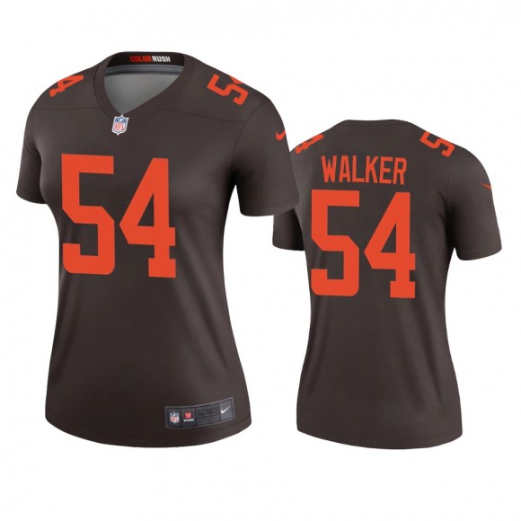 Cleveland Browns Anthony Walker Brown Alternate Legend Jersey - Women's