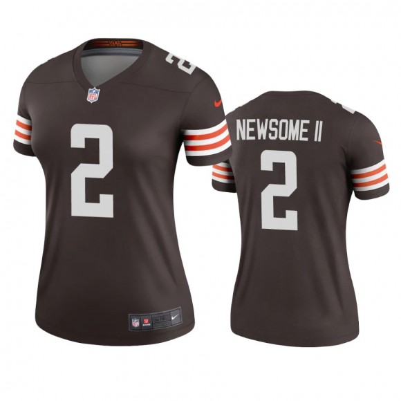 Cleveland Browns Greg Newsome II Brown Legend Jersey - Women's