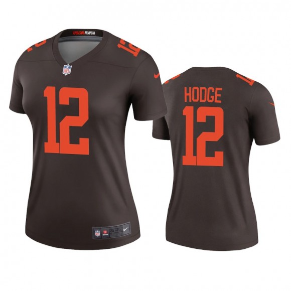 Cleveland Browns KhaDarel Hodge Brown Alternate Legend Jersey - Women's